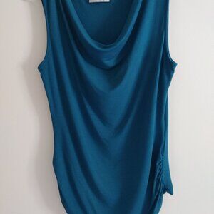 sleeveless shell top